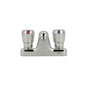 Zurn® AquaSpec® Z86500-XL Centerset Metering Faucet, Polished Chrome, 2 Handles, 2.2 gpm Flow Rate