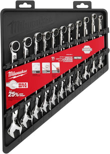11pc Metric Combination Wrench Set