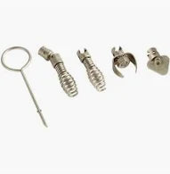 5PC Small Cable Head Attachment Kit w/ RUST GUARD™ Plating