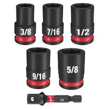 Milwaukee-SHOCKWAVE-Impact-Duty-3/8"-Drive-SAE-Standard-Socket-Set