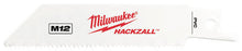 M12™ Hackzall™ Blade-PVC 4"