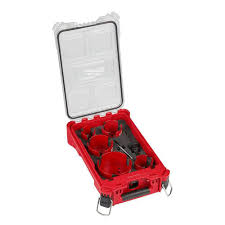 9 PC BIG HAWG™ with Carbide Teeth Hole Saw Kit w/ PACKOUT™ Compact Organizer