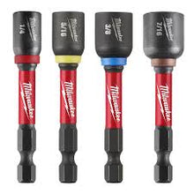 4PC 2-9/16" MAGNETIC NUT DR SET