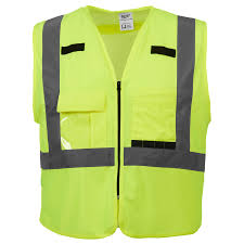 Class 2 High Visibility Yellow Safety Vest - 2XL/3XL