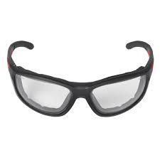 Clear Performance Safety Glasses with Gasket (Polybag)