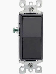 BLACK 3/WAY DECORA SWITCH