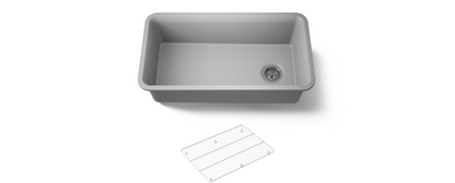 Cairn 33-1/2" Single Basin Undermount Kitchen Sink