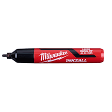 INKZALL™ (12) Large Chisel Tip Black Marker