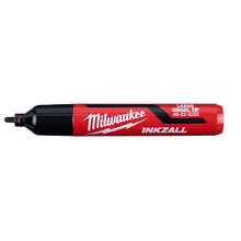 INKZALL™ (12) Large Chisel Tip Black Marker