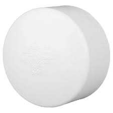 END CAP, 2-IN-1, 3"x 4" PVC