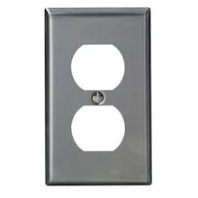 1G DPLX SS Wall Plate
