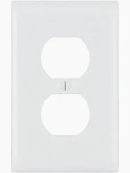 1G WH OVERSIZE RECEP PLATE