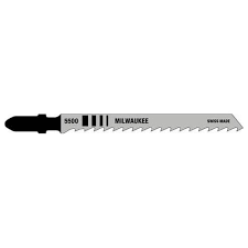 4" 6TPI T-Shank Wood High Carbon Steel Jig Saw Blades 5PK