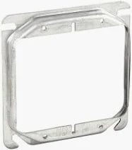 1G WHITE 6 PORT WALL PLATE