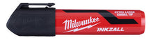 INKZALL™ (12) Extra Large Chisel Tip Black Marker