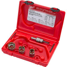 Quick Change Carbide Hole Cutter Set 5PC