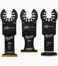 3 PC Universal Fit Oscillating Multi-Tool Blade Set