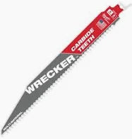 WRECKER™ with NITRUS™ Carbide SAWZALL® Blade for Multi-Material (1 PK)