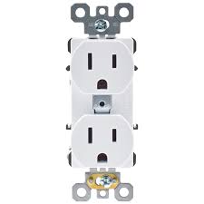 15A 125V WH. BACK/SIDE WIRE DU
