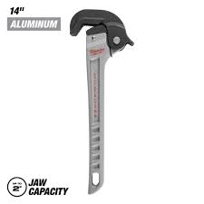 14" Aluminum Self-Adjusting Pipe Wrench