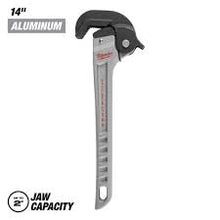 14" Aluminum Self-Adjusting Pipe Wrench