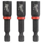 SHOCKWAVE™ Impact Duty 1/4” x 1-7/8” Magnetic Nut Driver (3 PK)