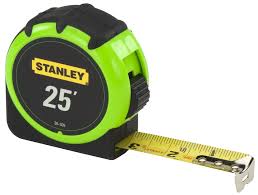 25' Hi-Vis Tape Measure