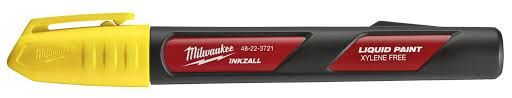 INKZALL™ Yellow Liquid Paint Marker