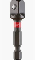SHOCKWAVE™ 1/4 in. Hex to 1/2 in. Square Socket Adapter