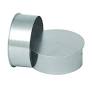 12" 24 GA. GALV TEE CAP