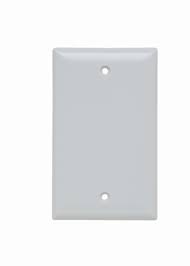 1G WH OVERSIZE BLANK PLATE