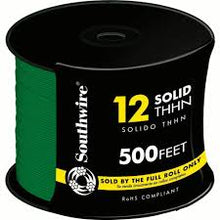 12 THHN WIRE 500 GRN