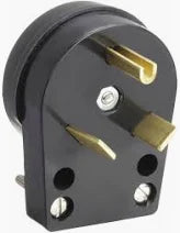 30A 125V 2P3W MALE RV PLUG