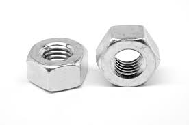 3/8-16 HEX NTS FINSHD ZINC PLT