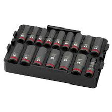16PC SHOCKWAVE™ Impact Duty Socket 1/2” Drive MM TRAY Set