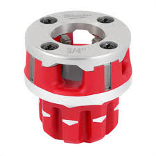 Milwaukee Compact 3/4" ALLOY NPT Portable Pipe Threading Forged Aluminum Die Head