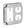 4" SQ EXPOSED WORK COVER DUPLE