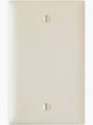 1G LT ALMND BLANK WALL PLATE