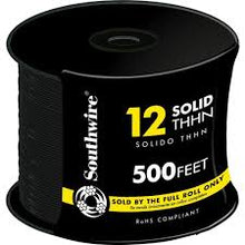12 THHN WIRE 500 BLK