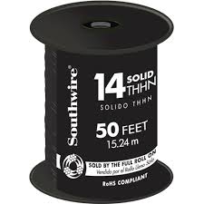 14 SOL CU THHN-THWN AWM BLACK