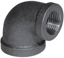 1-1/2 BLACK 90 ELBOW