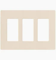 3G LT ALMND SWITCH PLATE