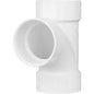 Streamline® 06415, Tee, Flush, 3 in nominal, Hub x Hub x FNPT end style, SCH 40/STD, PVC, Domestic