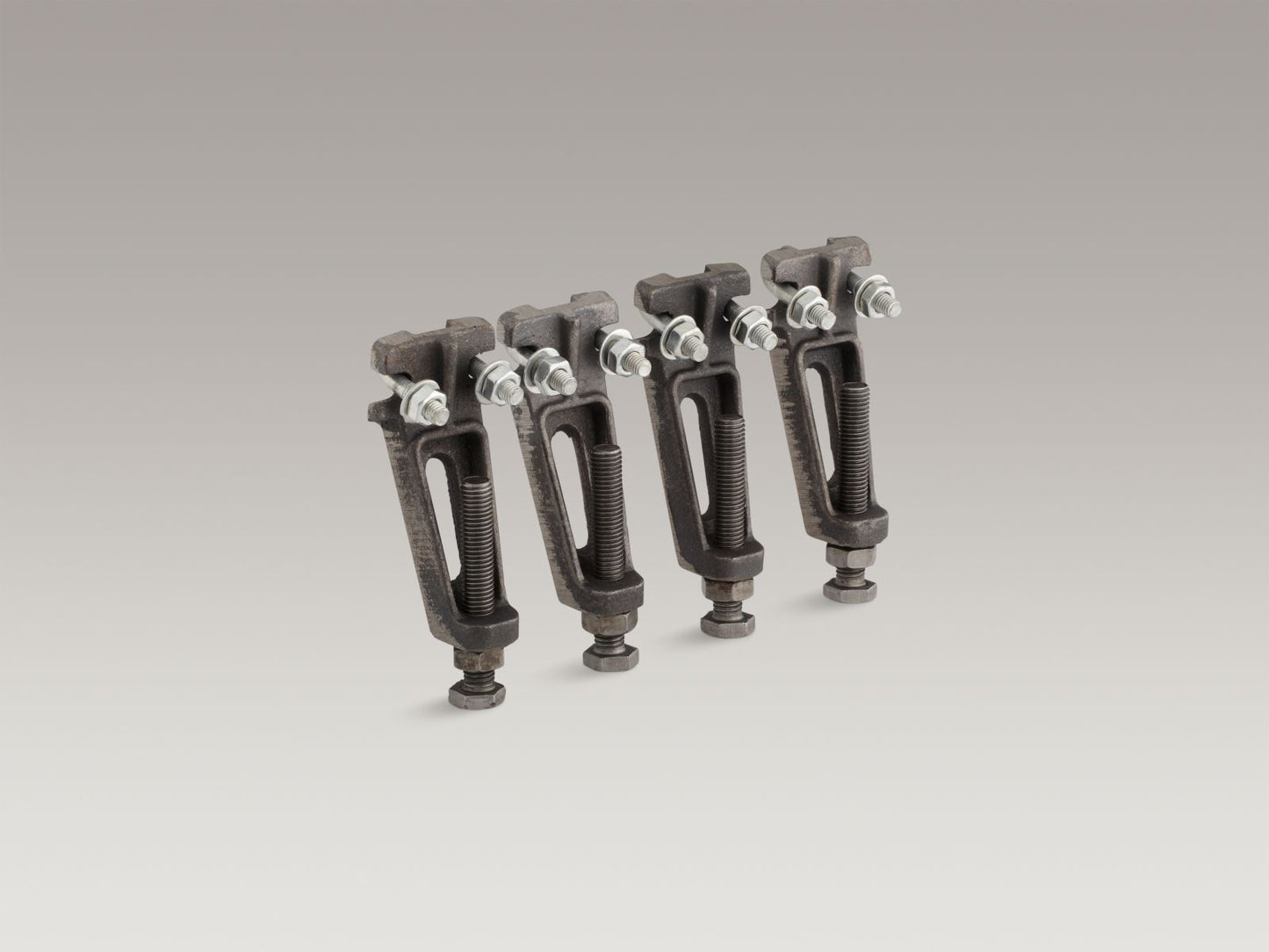 ADJUSTABLE FEET CAST IRON BATH