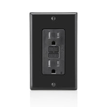 15A 125V BLK SMART LOCK GFI RE