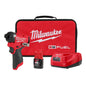 Milwaukee® 3453-21 M12 FUEL™ Impact Driver, 1/4 in Drive Hex Drive, 4000 bpm, 1300 in-lb Torque Rating, 12 V