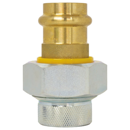 X110W - X110 Dielectric Union - Forged Dzr Brass/Steel