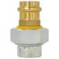 X110W - X110 Dielectric Union - Forged Dzr Brass/Steel