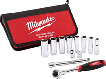 12pc 3/8" Drive Metric Socket Set