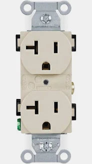 20A 125V IV TAMPERPROOF DUPLEX